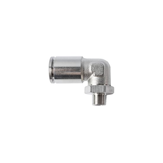 Metal Pu Fitting Elbow 12mm 1/8" M